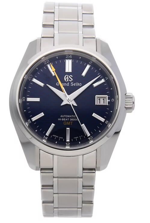 Grand Seiko Heritage Hi-Beat 36'000 GMT Kasuri Replica Watch SBGJ225